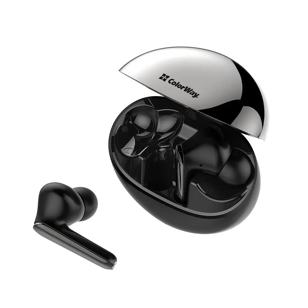 Навушники ColorWay TWS-3 Earbuds Black (CW-TWS3BK) - фото 3