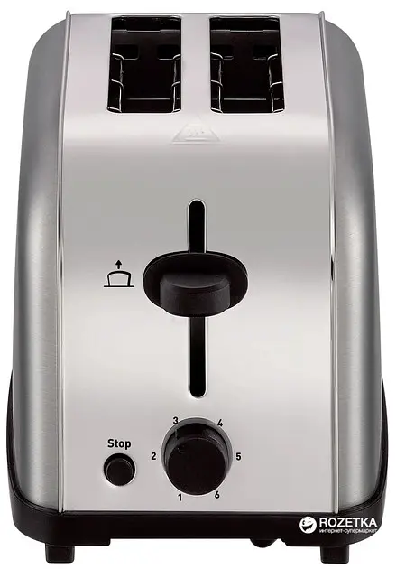 Тостер Tefal Ultra Mini 700 Вт металік (TT330D30) - фото 3