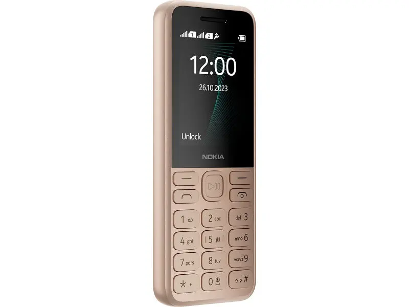 Мобільний телефон Nokia 130 Dual Sim 2023 Light Gold - фото 3