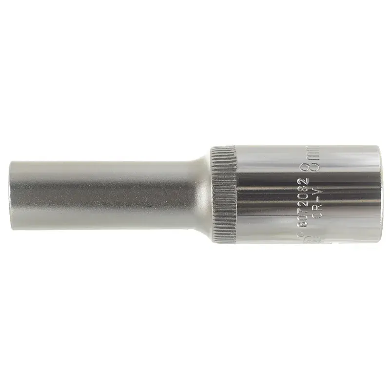 Насадка шестигранна довга 1/2" 8мм CrV ULTRA (6072082) - фото 2