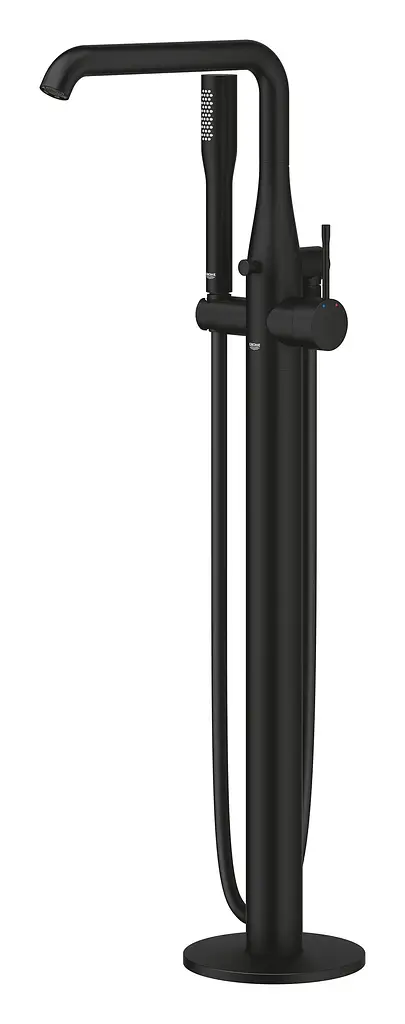 Змішувач для ванни підлоговий Grohe Essence 25248KF1 Чорний матовий - фото 4