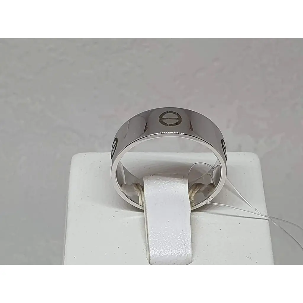 Срібна каблучка Qvaliz з фіанітами. Артикул 90101001 21,5 - фото 2