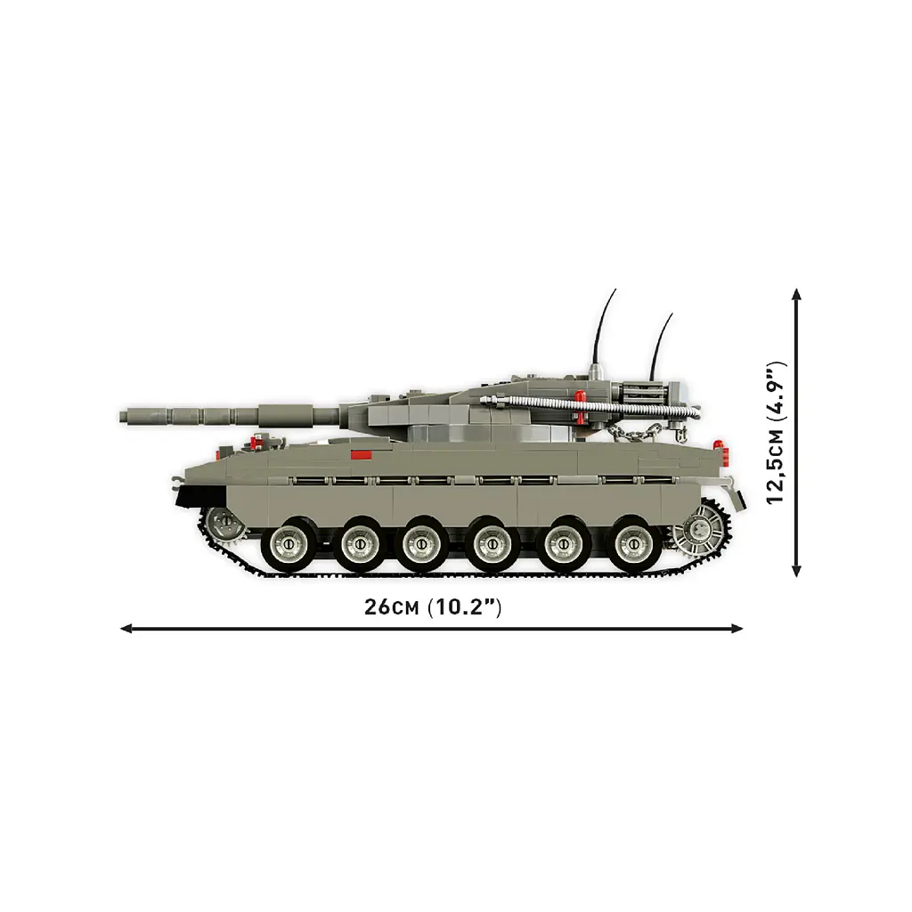 Конструктор Cobi Танк Меркава Mk 1, 825 деталей (COBI-2621) - фото 4