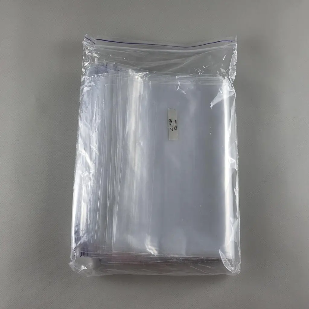 Пакети Zip-Lock прозорі 25x35 см, 100 шт, 50 мкм, поліетиленові пакети із застібкою - фото 3