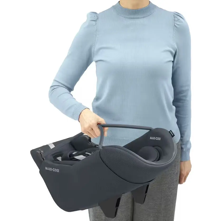 Автокресло Maxi-Cosi Coral 360 Essential Black, Black Shell (8559672111) - фото 15