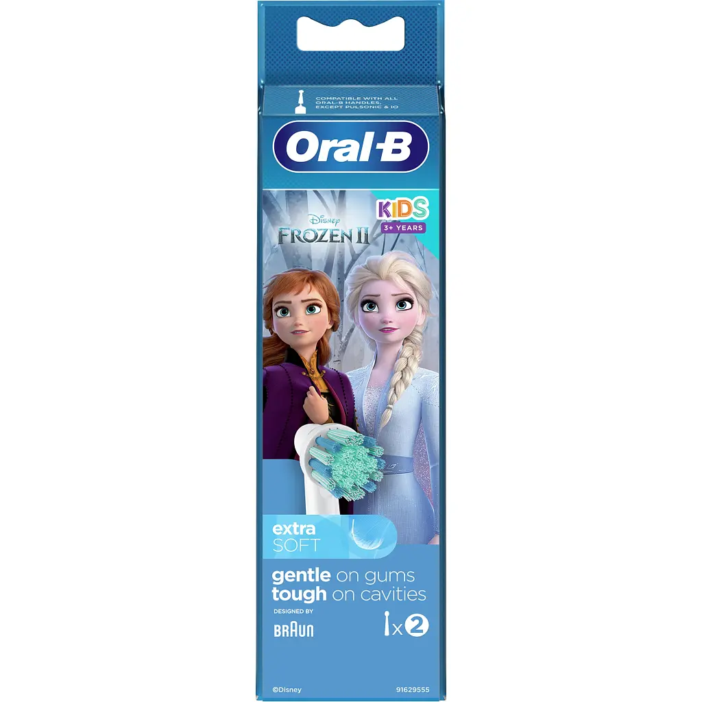 Насадка для зубної щітки Oral-B Kids Frozen II, 2 шт (4210201383994) - фото 8