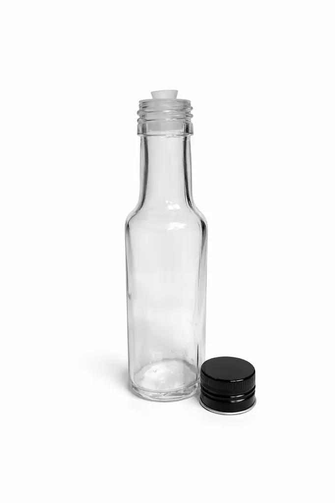 Пляшка EverGlass Dorica 100 мл з металевою кришкою і дозатором - фото 2