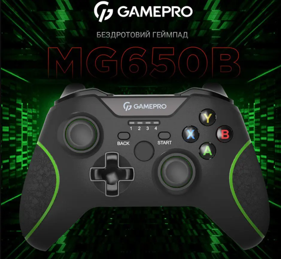 Геймпад джойстик GamePro MG-650 Black 2.4G PC/PS3/Android - фото 2