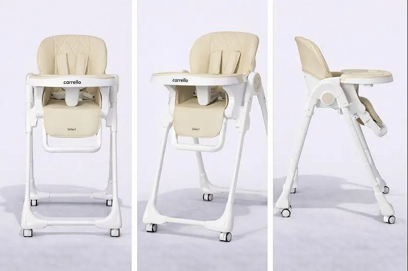 Стул для кормления CARRELLO Select CRL-16301 Cotton Beige /1/ MOQ - фото 2