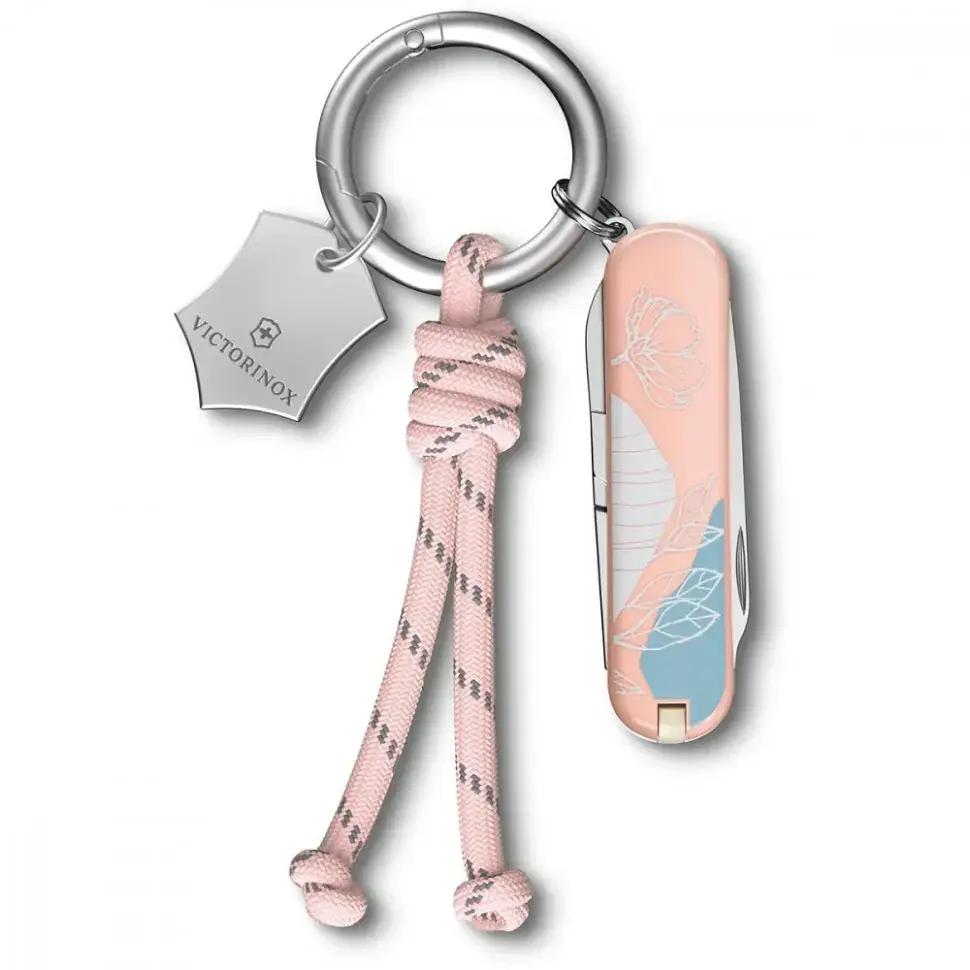 Ніж Victorinox Classic SD Paris Style 58 мм 1 сл, 7 функцій рожевий - фото 2