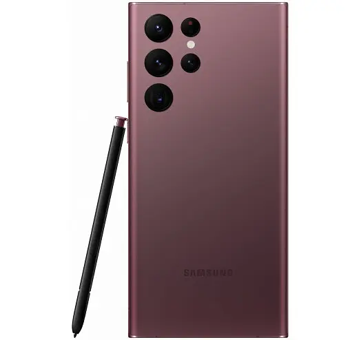 Смартфон Samsung Galaxy S22 Ultra 12/512GB Burgundy SM-S908U - фото 3