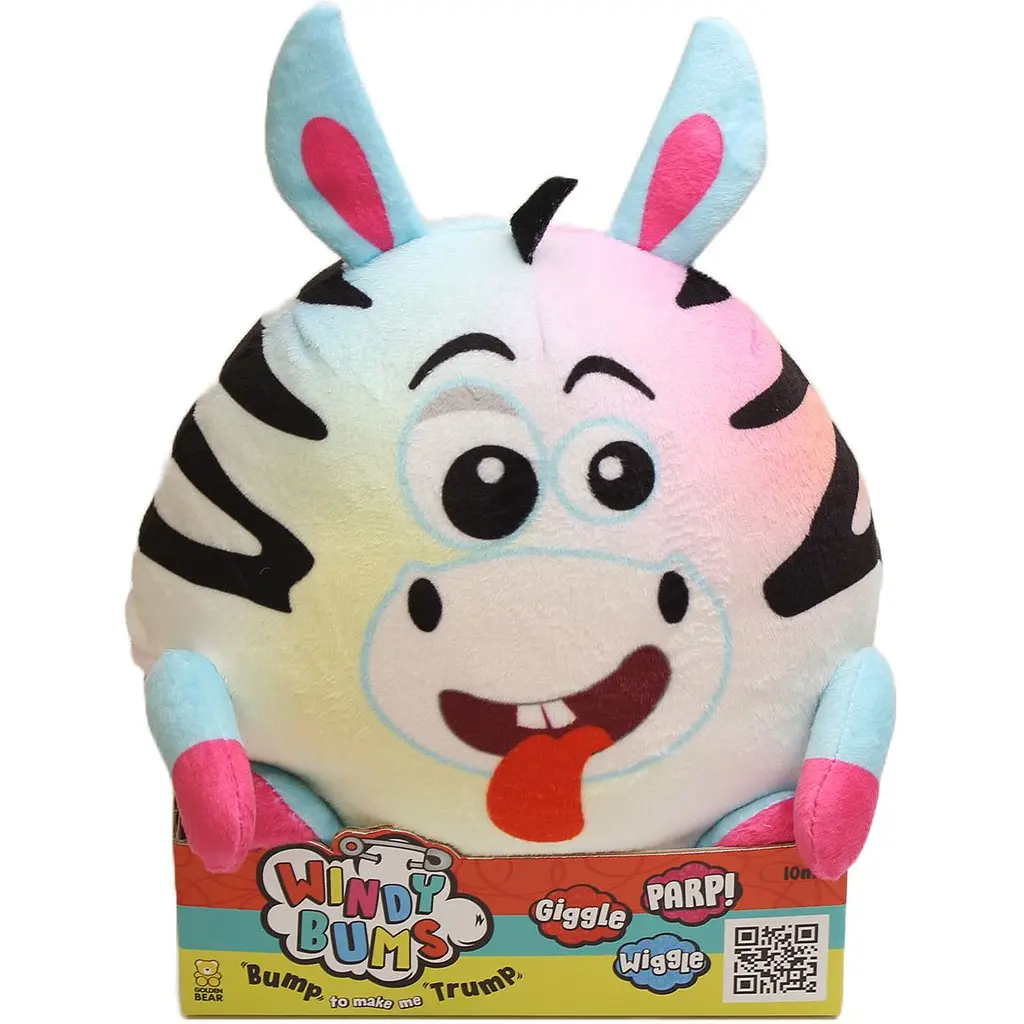 М'яка іграшка Windy Bums Зебра інтерактивна (987) - фото 4