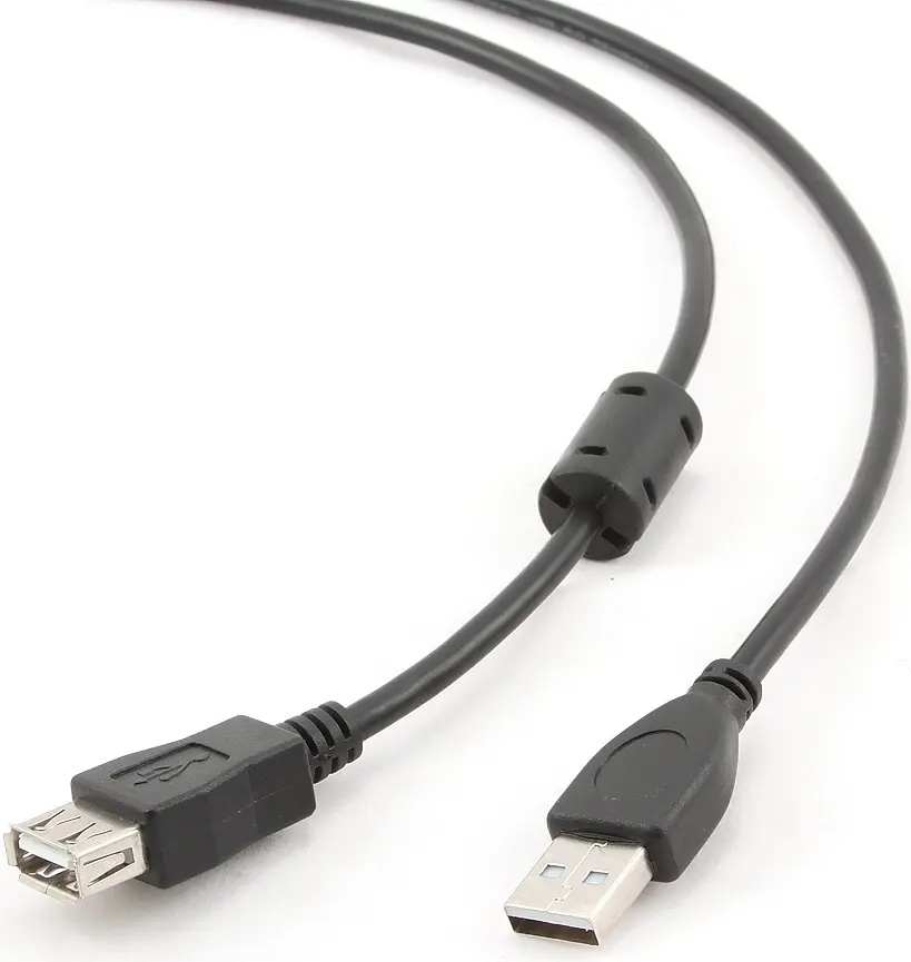 Кабель-подовжувач Cablexpert USB 2.0 AM/AF 3м ferrit (CCF-USB2-AMAF-10) - фото 5