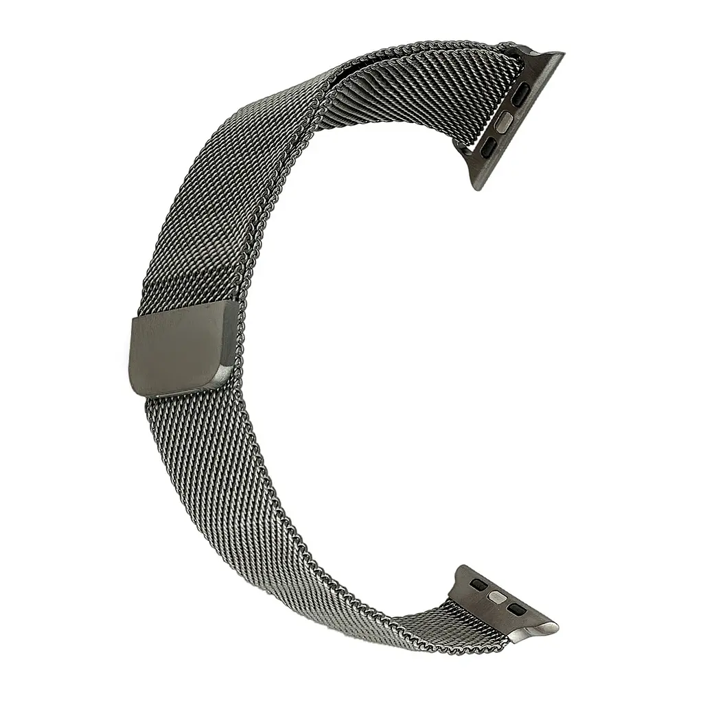 Ремінець Apple Watch Міланська Петля 42/44/45/46/49 мм Сірий (13) - фото 2
