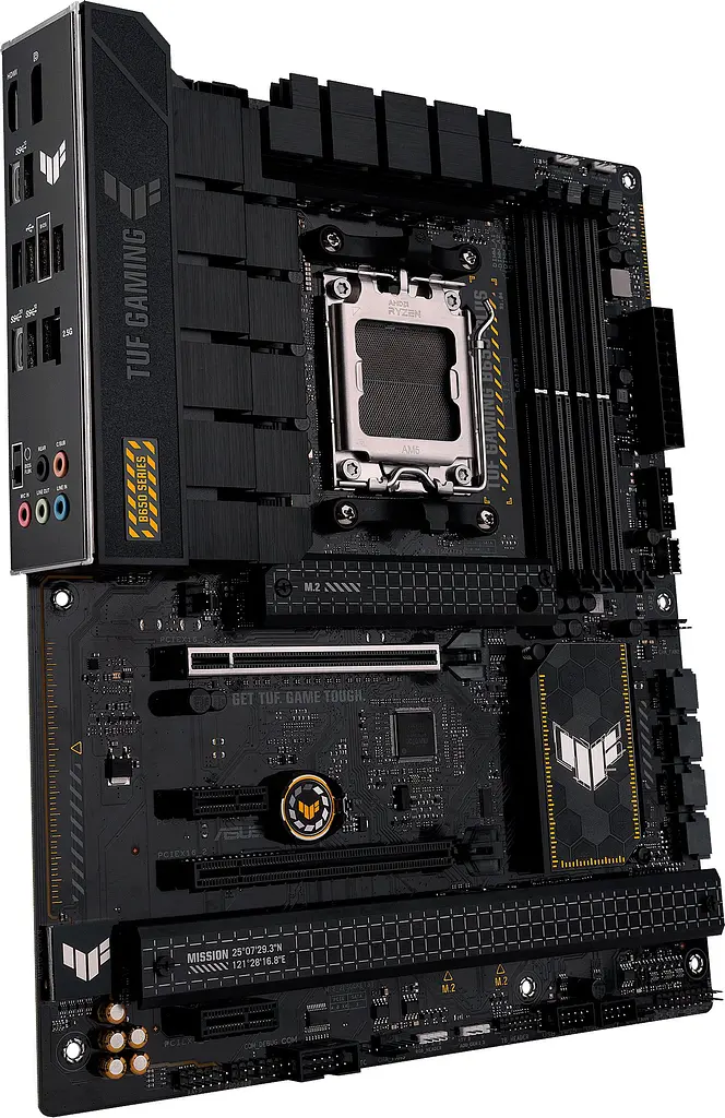 Материнская плата TUF GAMING B650-PLUS sAM5 B650 4xDDR5 M.2 HDMI DP ATX Asus teh0019116 - фото 4