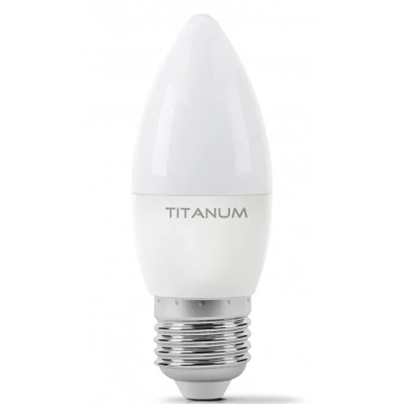 Лампочка TITANUM C37 6W E27 3000K (TLС3706273) - фото 2
