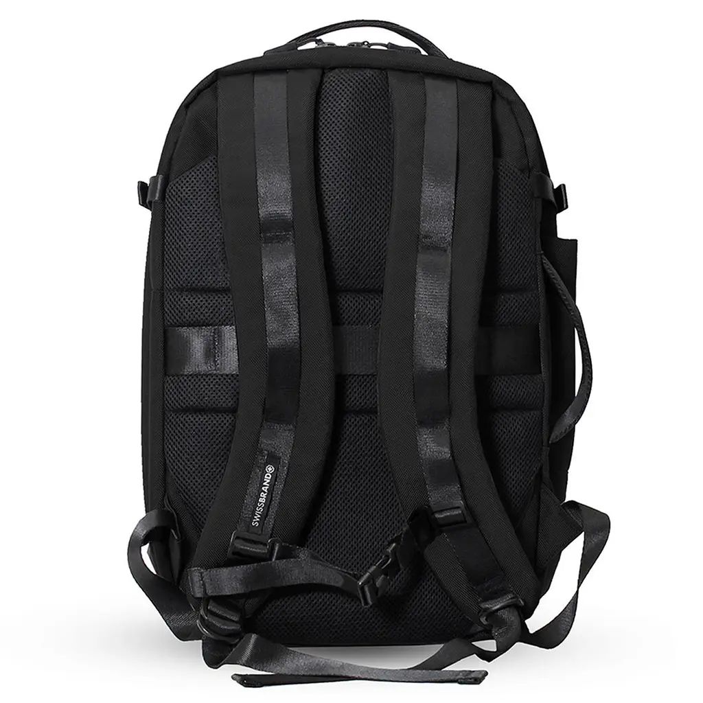 Рюкзак міській Swissbrand Houston 21 Black (SWB_BL21HOU001U) чорний - фото 2