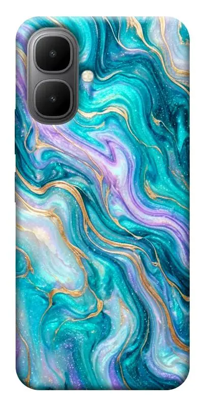 TPU чохол Demsky Mermaid marble для Infinix Smart 10