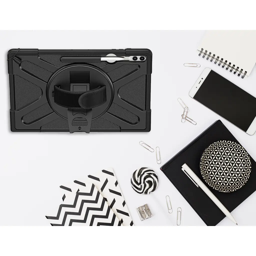 Чохол до планшета BeCover Heavy Duty Samsung Galaxy Tab S8 Ultra/S9 Ultra/S10 Ultra (X900/X906/X910/X916/X920/X926) 14.6" (713664) - фото 2
