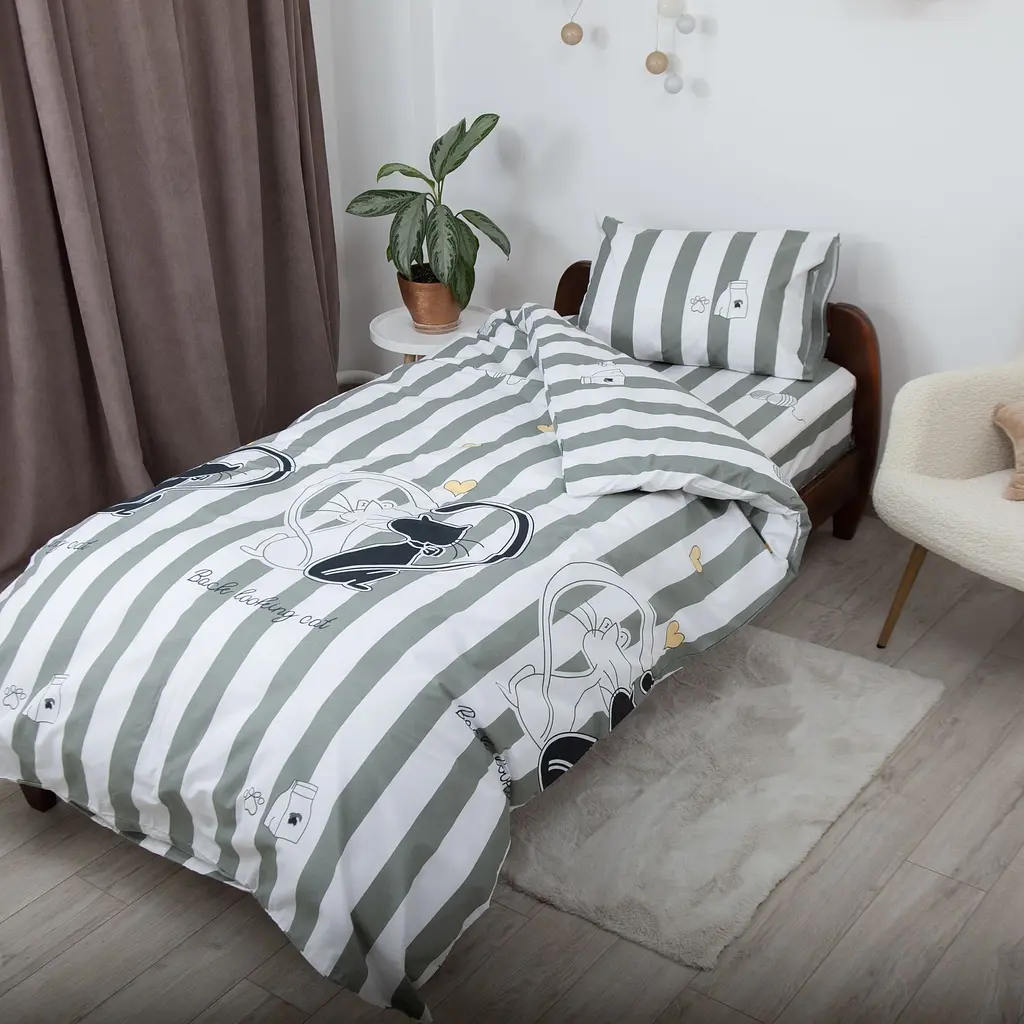 Комплект постільної білизни ТЕП Soft dreams Котячі легенди підлітковий (2-04191_29913) - фото 2