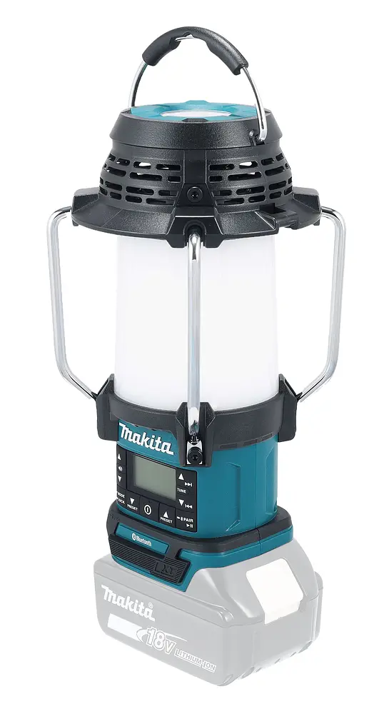 Радіоприймач з ліхтарем акумуляторний Makita DMR057 BEO2 (LXT, Bluetooth, USB, FM, 3 Вт, 310 Лм) - фото 3