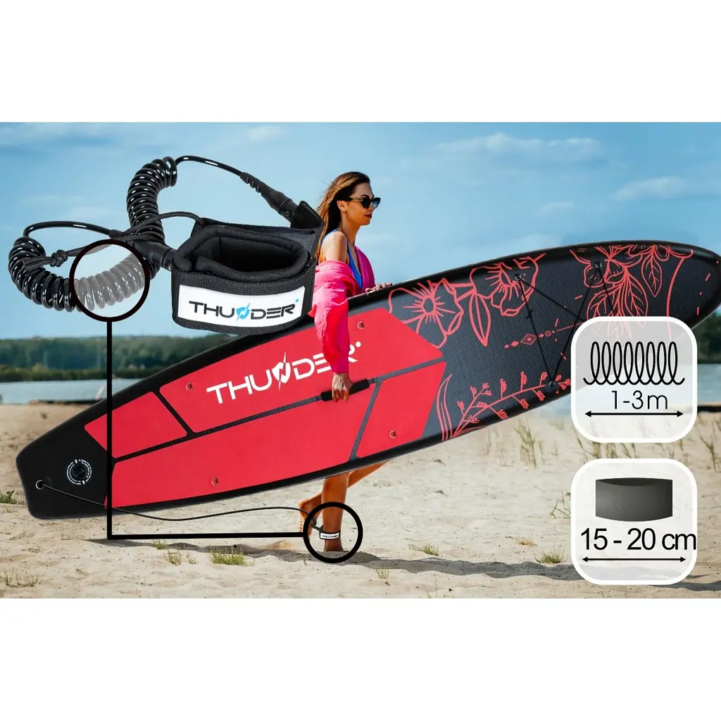 Надувна дошка SUP THUNDER COAST MOTH 320 см з веслом - фото 6