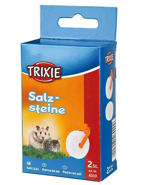 Мінеральна сіль для гризунів Trixie з тримачем 84 г TX-6001 - фото 2