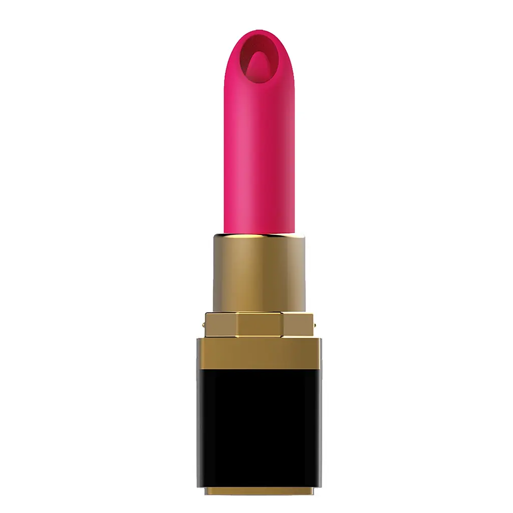 Вібратор для клітора Boss Series Rechargeable Lipstick 9.2 см рожевий - фото 2