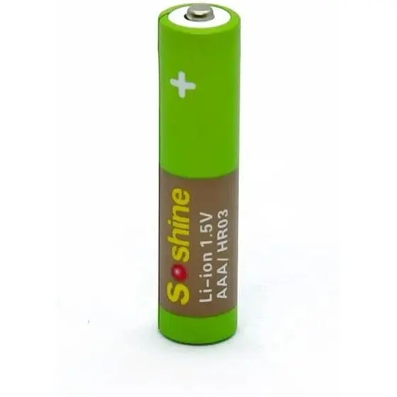 Акумулятор AAA Soshine 1.5V 730 mAh 1100 mWh / Батарейка акумуляторна (18882) - фото 2