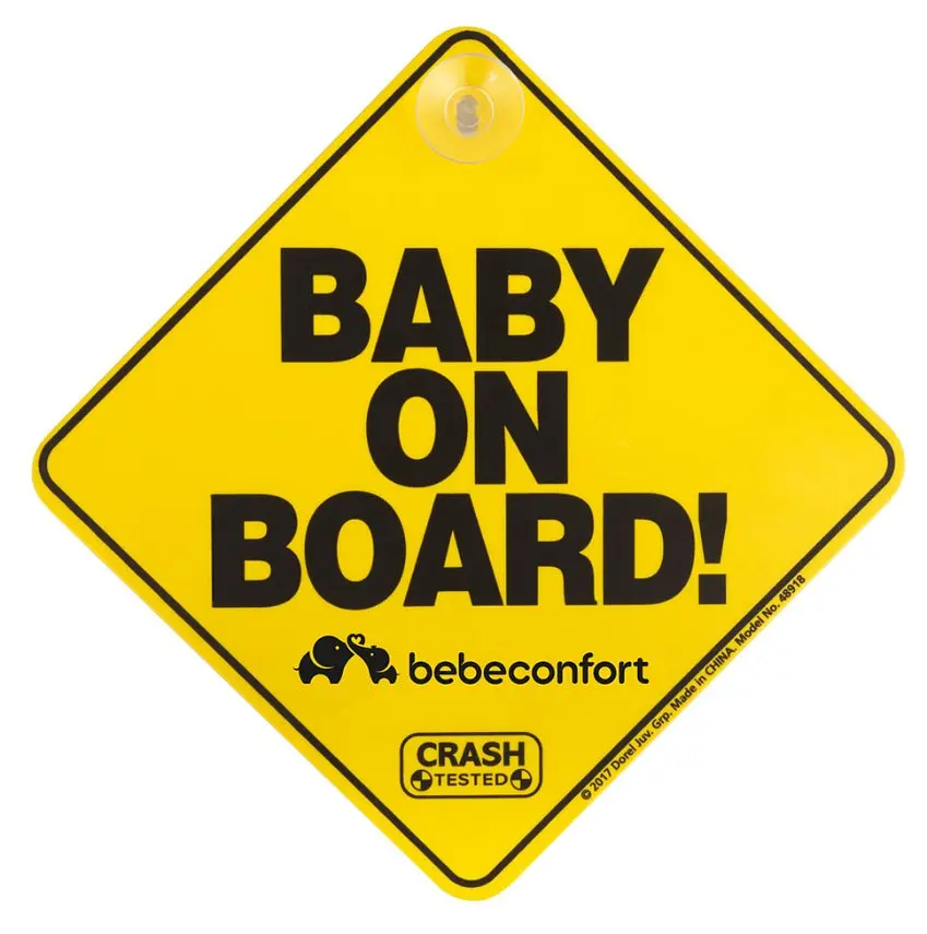 Набір для безпечної подорожі Bebe Confort Travel Safety Kit: дзеркало + знак + шторка (3203201300) - фото 3