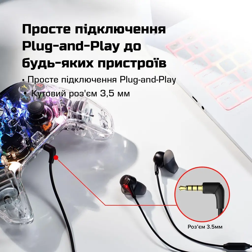 Ігрова гарнітура HyperX Cloud Earbuds III 3.5мм Black (BN7R9AA) - фото 6