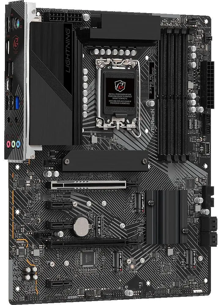 Материнська плата AsRock Z790 PG Lightning (Z790 PG LIGHTNING) (Socket 1700, Intel Z790, ATX) - фото 2