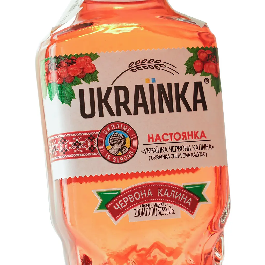 Настоянка Ukrainka Червона Калина 37.5% 0.2 л - фото 5