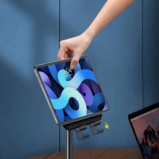 Тримач настільний для смартфона Baseus Indoorsy Youth Tablet Desk Stand Telescopic Version SUZJ-01 Black - фото 5