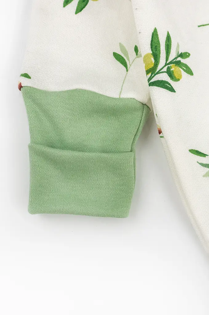 Дитячий комбінезон на блискавці з легким начосом Olive - фото 3