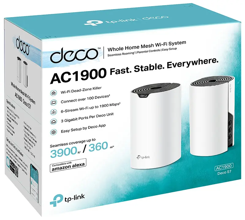 Маршрутизатор TP-Link Deco S7 2-pack - фото 3
