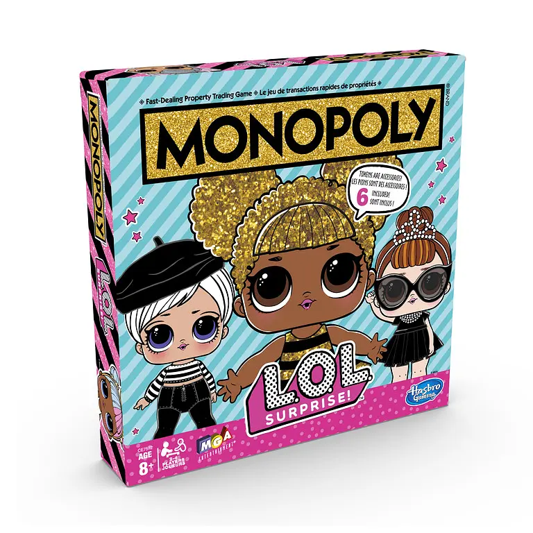 Настільна гра Hasbro Monopoly L.O.L Сюрприз, анг. мова (E7572) - фото 2