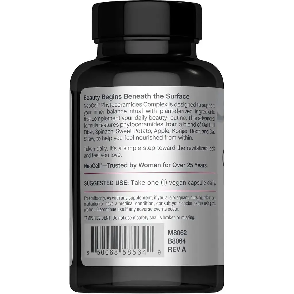 Комплекс фітокерамідів Neocell Phytoceramides Complex Advanced Formula 60 веганських капсул - фото 3