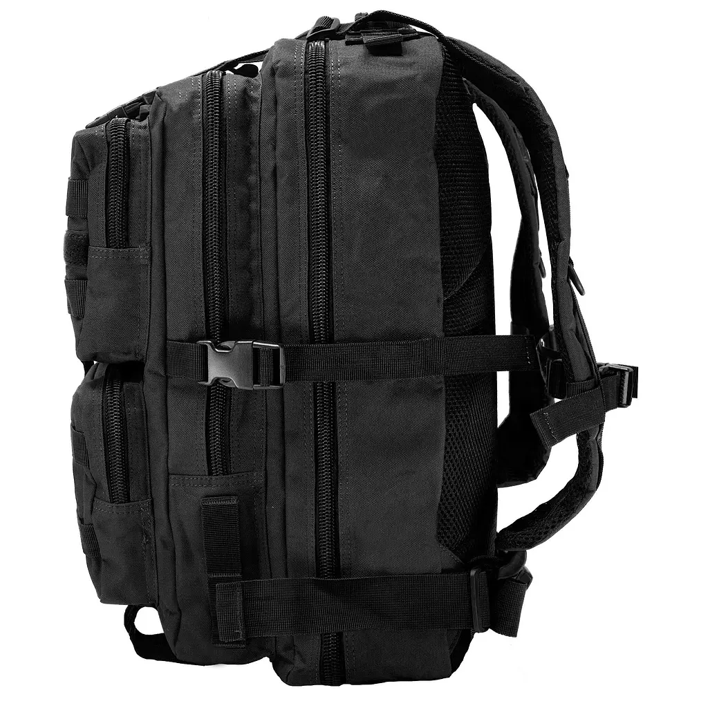 Рюкзак тактический Semi Line 38 Black (A3047-1), Черный - фото 3