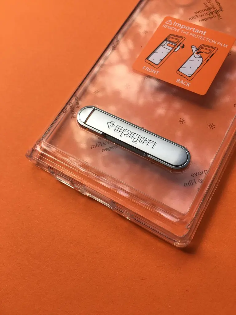 Чохол прозорий із підставкою Spigen Ultra Hybrid S для Samsung Galaxy Note 10 Crystal Clear - фото 6