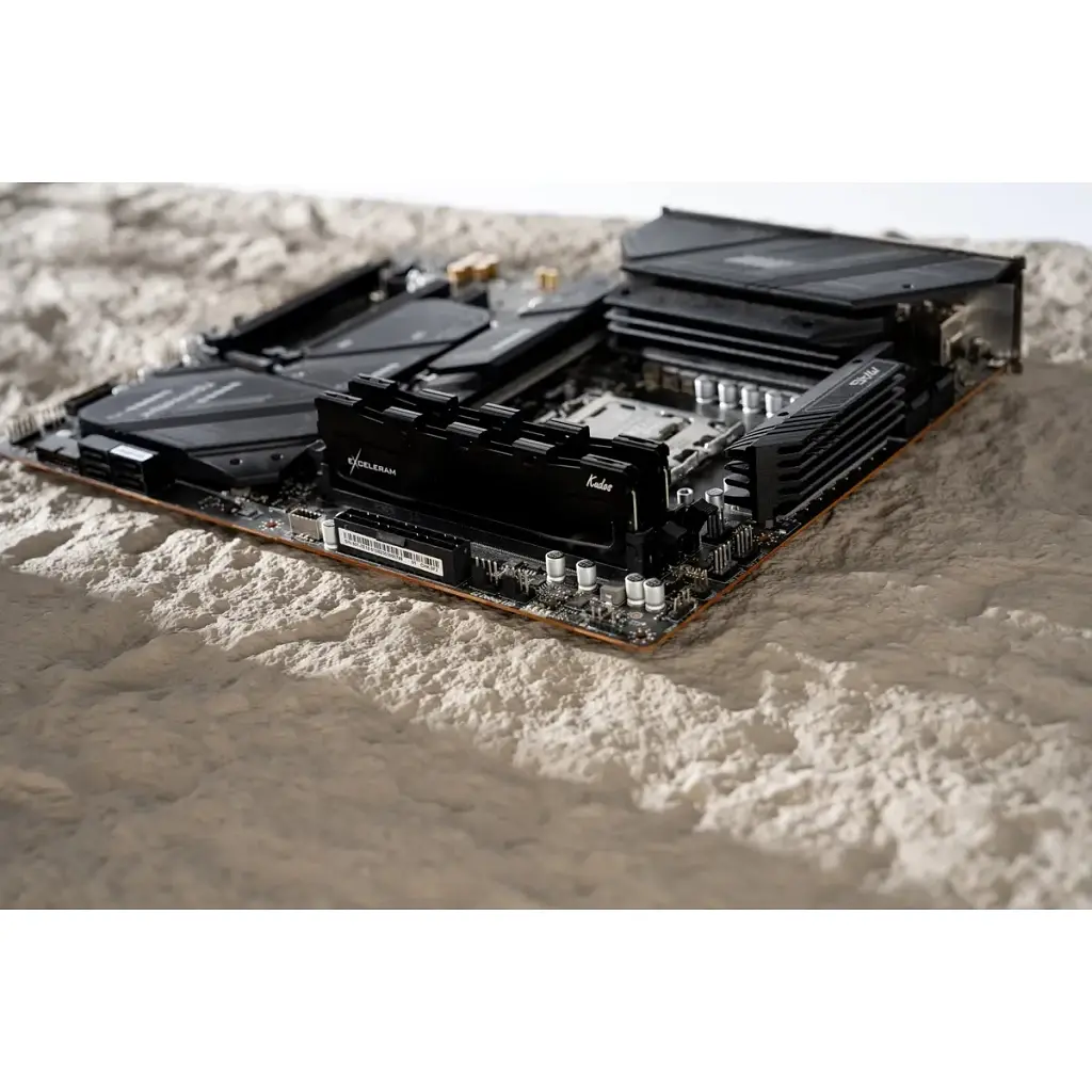 Модуль памяти для компьютера DDR5 16GB 6400 MHz Black Kudos eXceleram (EK50160643039C) - фото 4