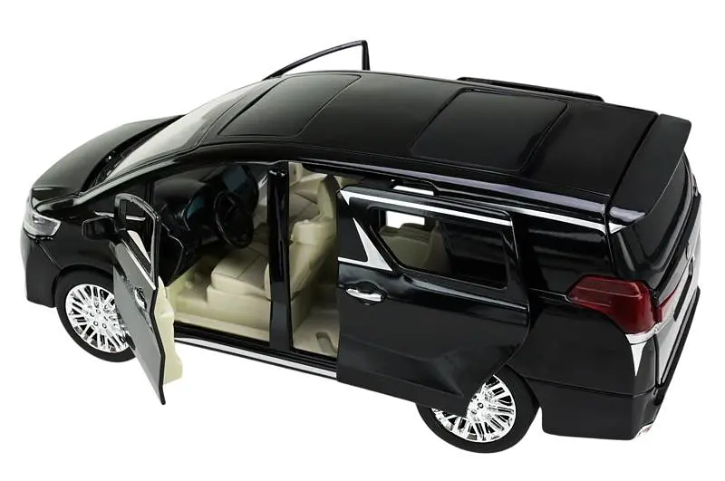 Іграшковий мікроавтобус Lexus LM300h 1:24 Автопром світлозвукові ефекти AP7716, 3 кольори, короб. 29х16х12, 6см - фото 3