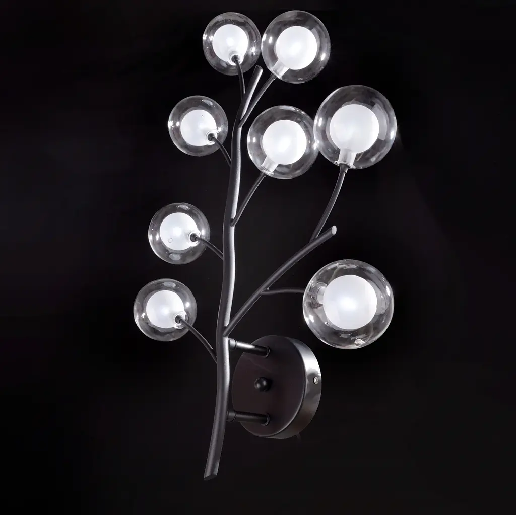 Люстра потолочная Brille G4 20W BK (BR-01 656C/8) - фото 5