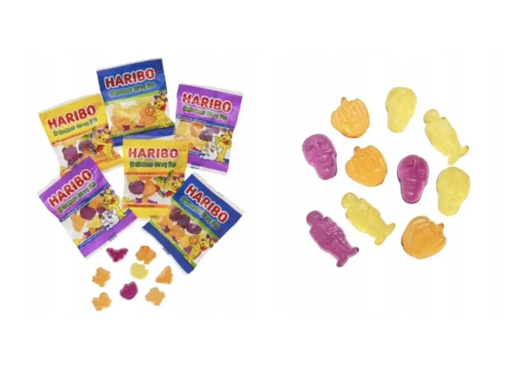 Упаковка желейних цукерок Haribo Halloween Scary Fun 66 шт, 800г - фото 6