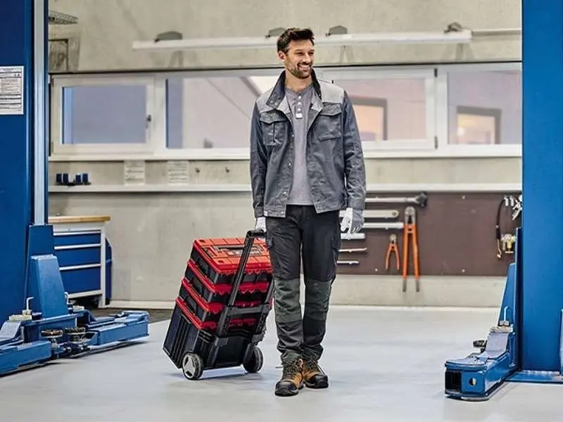 Ящик модульний для інструменту E-Case L, 40.6х44.4х35.5 Einhell hoz0012877 - фото 7