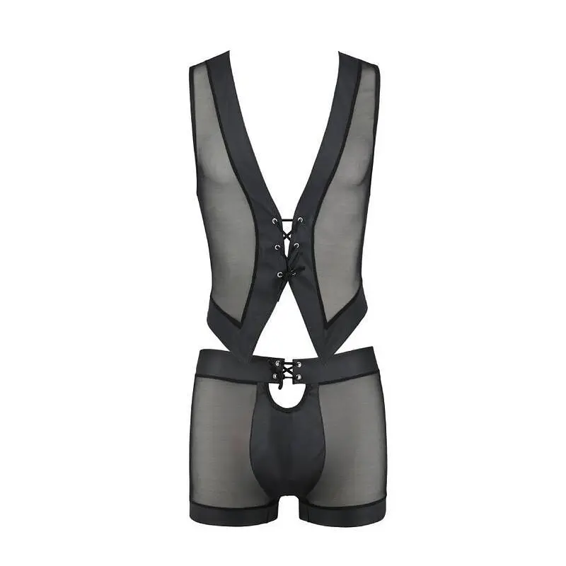 Сексуальний сет для чоловіків Passion - 053 SET WILLIAM black, L/XL - фото 5