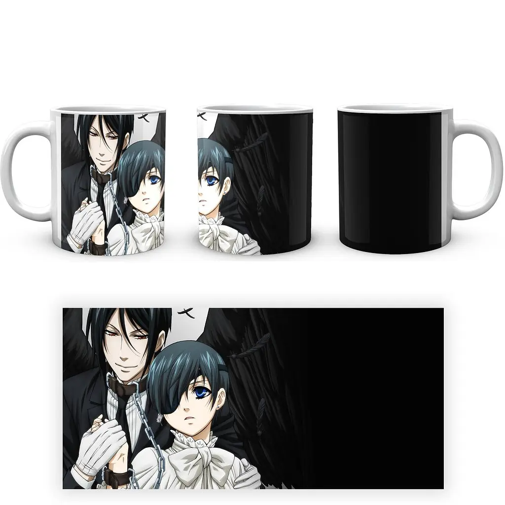 Кухоль GeekLand Black Butler Темний дворецкий Себастьян Сіель BLCKB 18 330 мл білий - фото 4