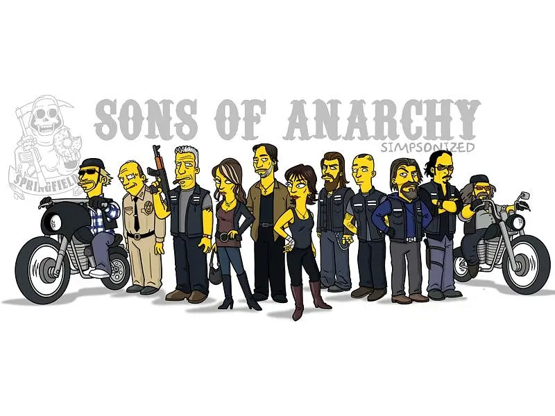 Кружка GeekLand The Simpsons Sons of Anarchy - фото 4