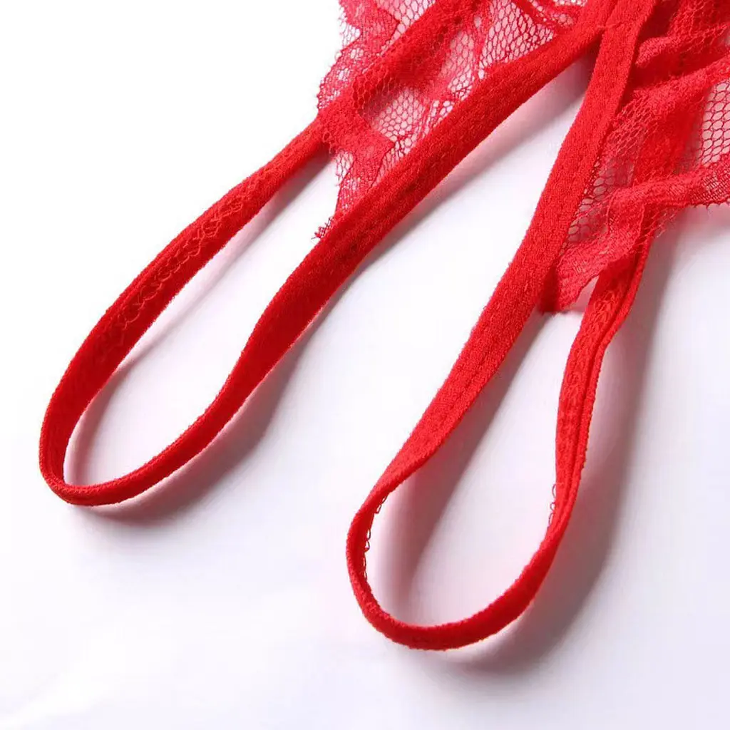 Сексуальні спокусливі еротичні труси - еротична білизна 42 S червоний 9000-3 - фото 7