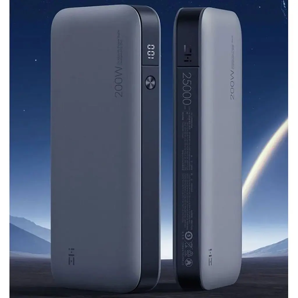 Зовнішній акумулятор ZMI 20 25000mAh 200W Silver [QB826] [132284] - фото 4